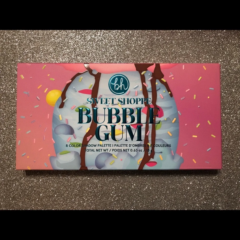 BNIB! BH Cosmetics Sweet Shoppe Bubble Gum 8 Color Shadow Palette 🎨